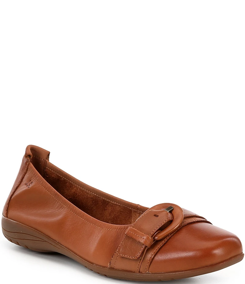 Josef Seibel Fenja 23 Leather Ballerina Slip-On Flats