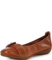 Josef Seibel Fenja 23 Leather Ballerina Slip-On Flats