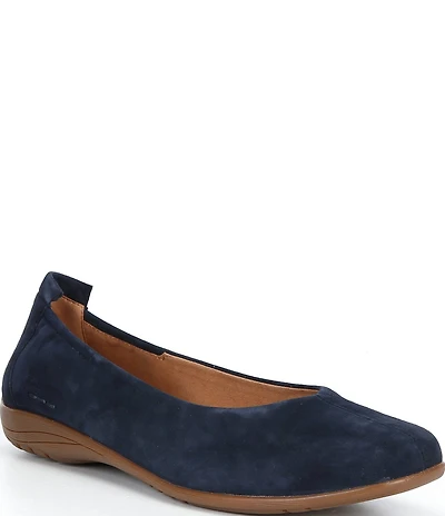 Josef Seibel Fenja 38 Suede Ballet Flats