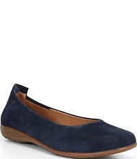 Josef Seibel Fenja 38 Suede Ballet Flats
