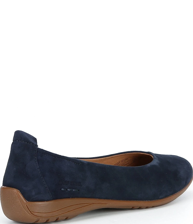 Josef Seibel Fenja 38 Suede Ballet Flats