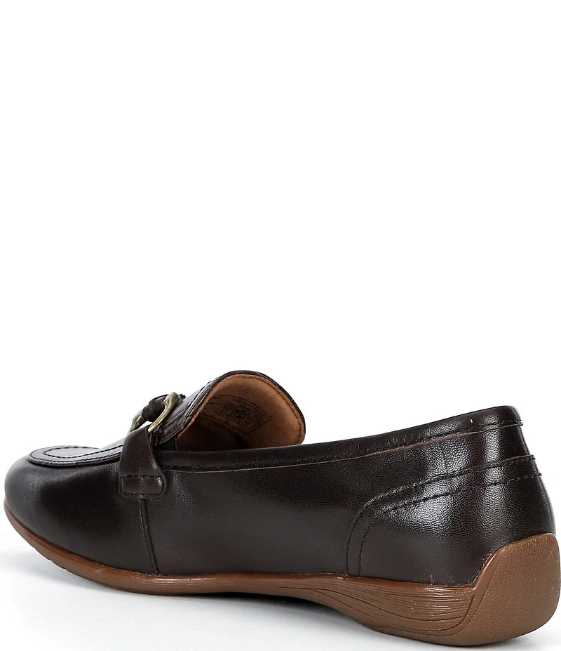 Josef Seibel Fenja 40 Croco Print Leather Loafers