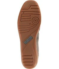 Josef Seibel Fenja 40 Croco Print Leather Loafers