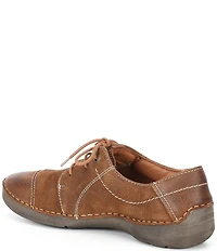 Josef Seibel Women's Fergey 20 Leather Oxford Sneakers