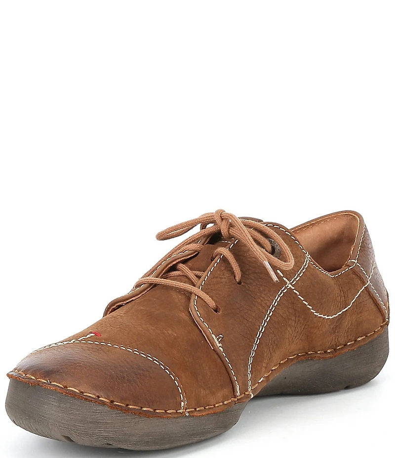 Josef Seibel Women's Fergey 20 Leather Oxford Sneakers