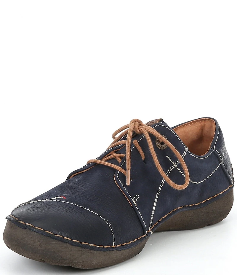 Josef Seibel Women's Fergey 20 Leather Oxford Sneakers