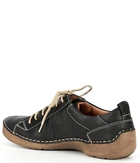 Josef Seibel Fergey 56 Leather Lace Up Oxford Sneakers