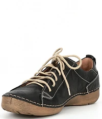 Josef Seibel Fergey 56 Leather Lace Up Oxford Sneakers