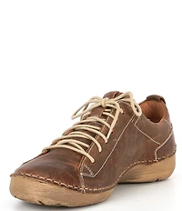 Josef Seibel Fergey 56 Leather Lace Up Oxford Sneakers