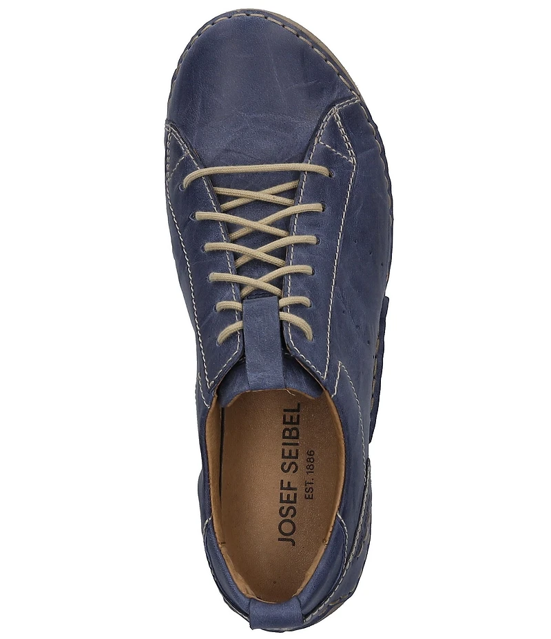 Josef Seibel Fergey 56 Leather Lace Up Oxford Sneakers