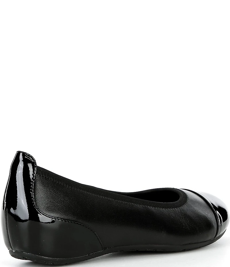 Josef Seibel Florina 01 Leather Cap Toe Flats