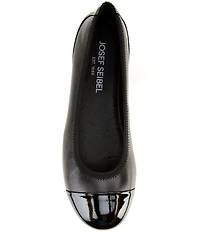 Josef Seibel Florina 01 Leather Cap Toe Flats