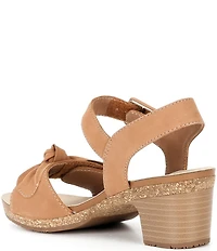 Josef Seibel Grace 11 Leather Knot Detail Sandals
