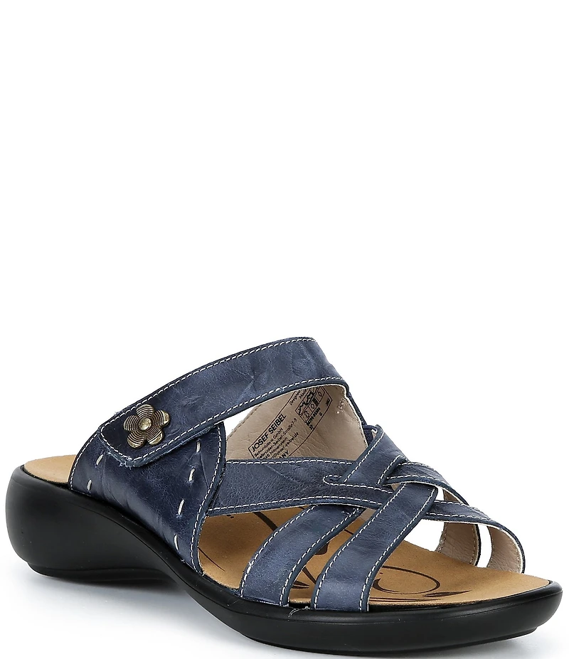 Josef Seibel Ibiza 99 Leather Slide Sandals