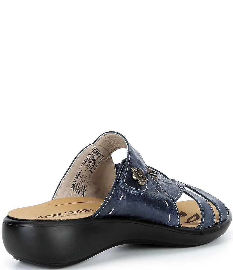 Josef Seibel Ibiza 99 Leather Slide Sandals