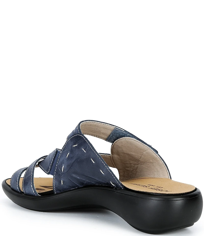 Josef Seibel Ibiza 99 Leather Slide Sandals