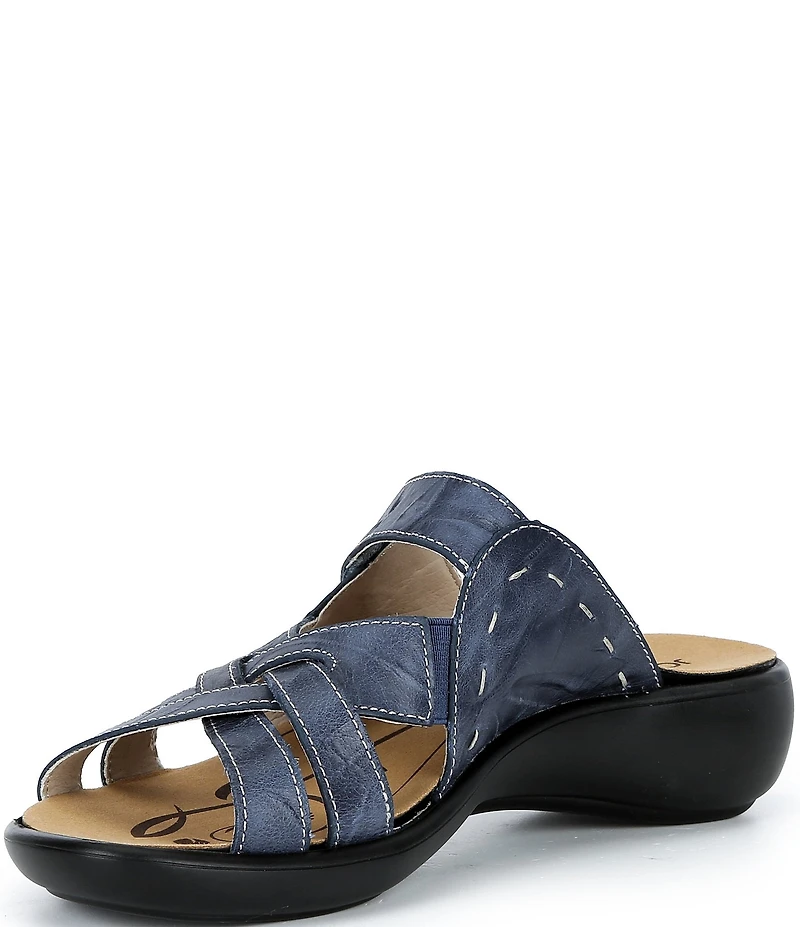 Josef Seibel Ibiza 99 Leather Slide Sandals