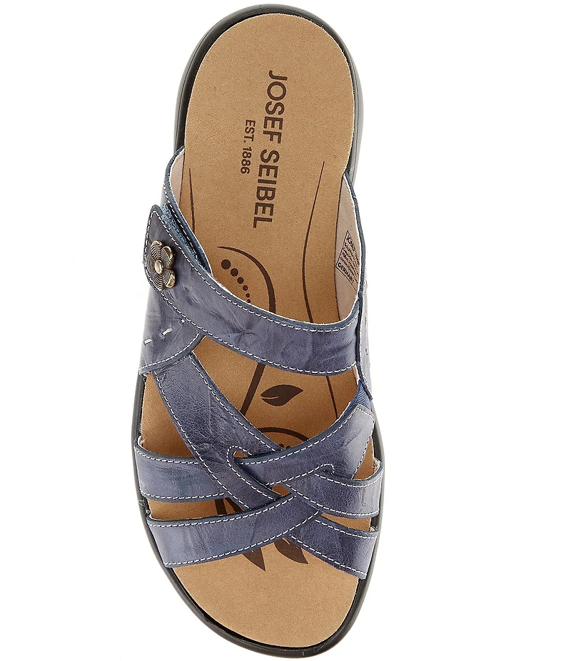 Josef Seibel Ibiza 99 Leather Slide Sandals