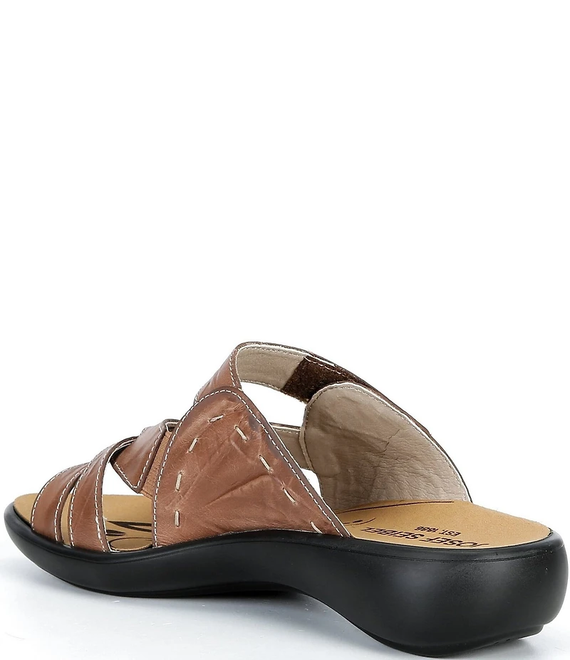 Josef Seibel Ibiza 99 Leather Slide Sandals