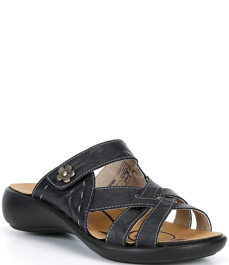 Josef Seibel Ibiza 99 Leather Slide Sandals