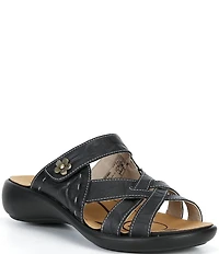 Josef Seibel Ibiza 99 Leather Slide Sandals