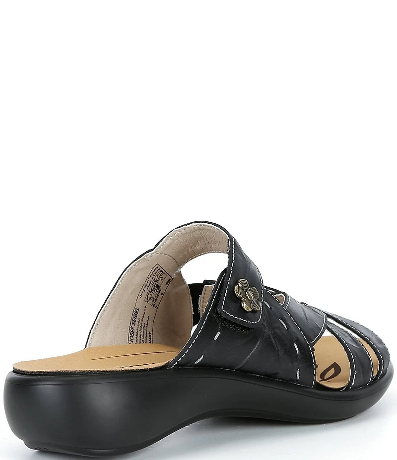 Josef Seibel Ibiza 99 Leather Slide Sandals