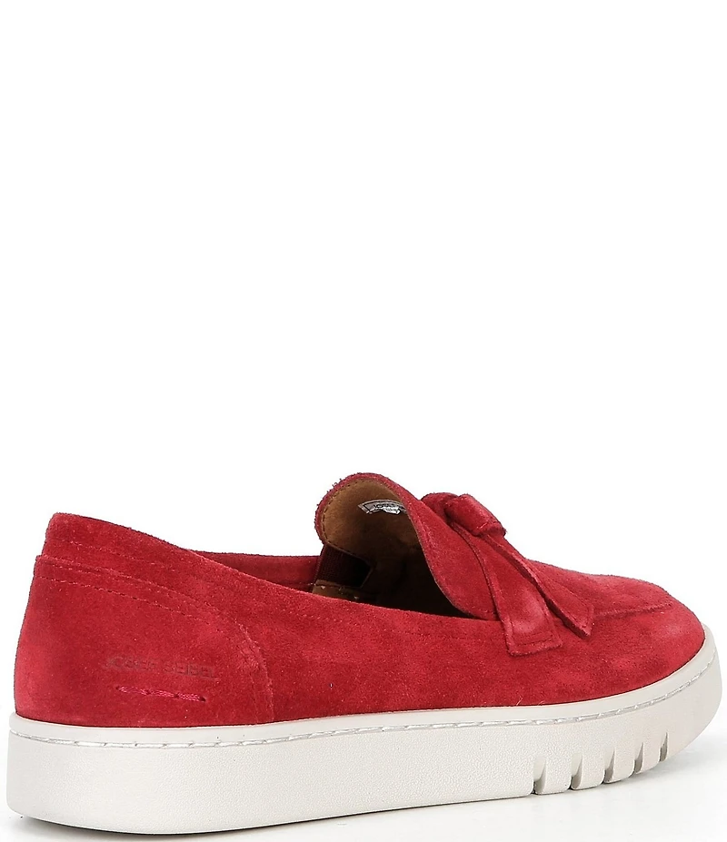 Josef Seibel Jessie 08 Suede Bow Loafers