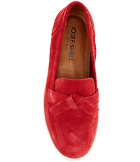 Josef Seibel Jessie 08 Suede Bow Loafers