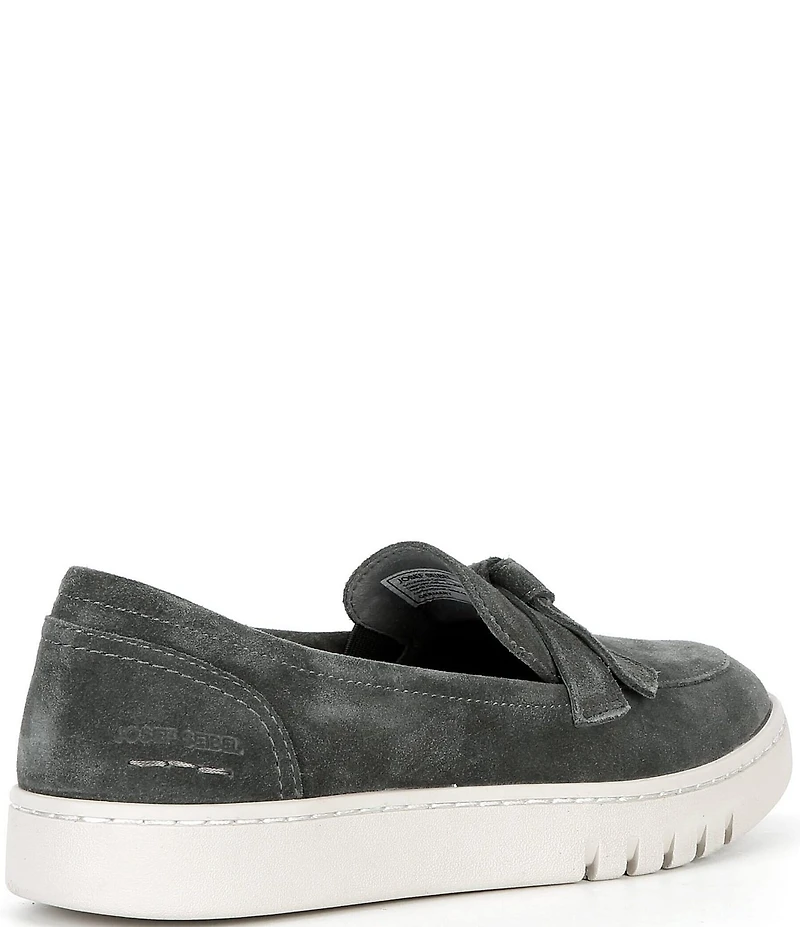 Josef Seibel Jessie 08 Suede Bow Loafers
