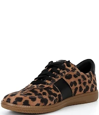 Josef Seibel Joleen 01 Leopard Print Suede Sneakers