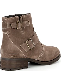 Josef Seibel Kate 21 Nubuck Buckle Hardware Booties