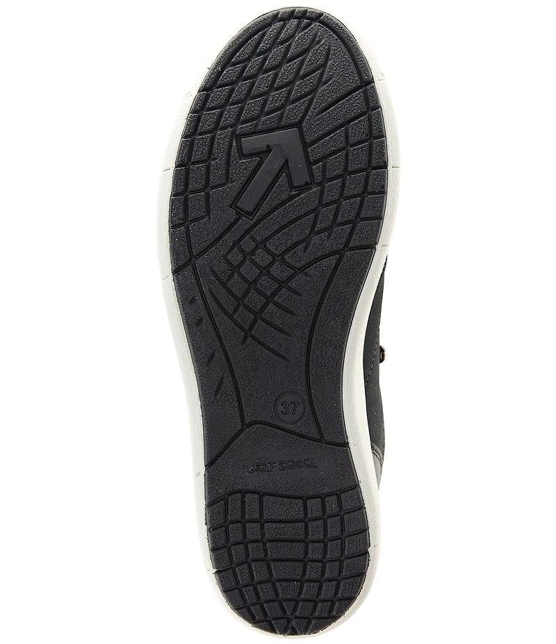 Josef Seibel Meghan 09 Leather and Suede Zipper Sneakers