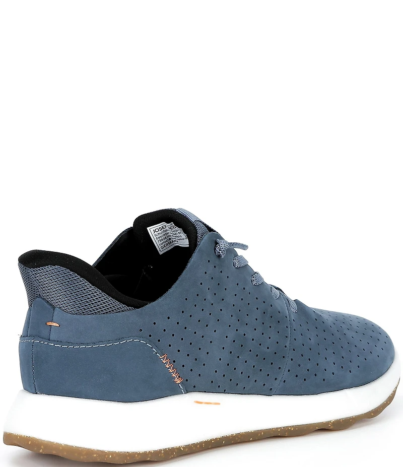 Josef Seibel Men's Clint 02 Perforated Nubuck Leather Sneakers