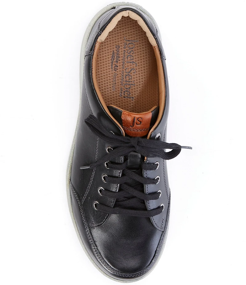 Josef Seibel Men's David 03 Leather Lace Up Sneakers