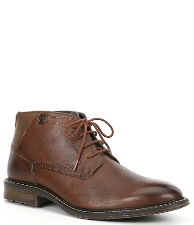 Josef Seibel Men's Earl 04 Leather Lace Up Chukka Boots