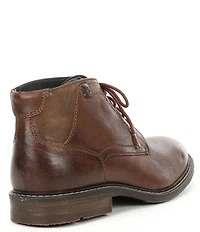 Josef Seibel Men's Earl 04 Leather Lace Up Chukka Boots