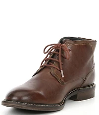 Josef Seibel Men's Earl 04 Leather Lace Up Chukka Boots