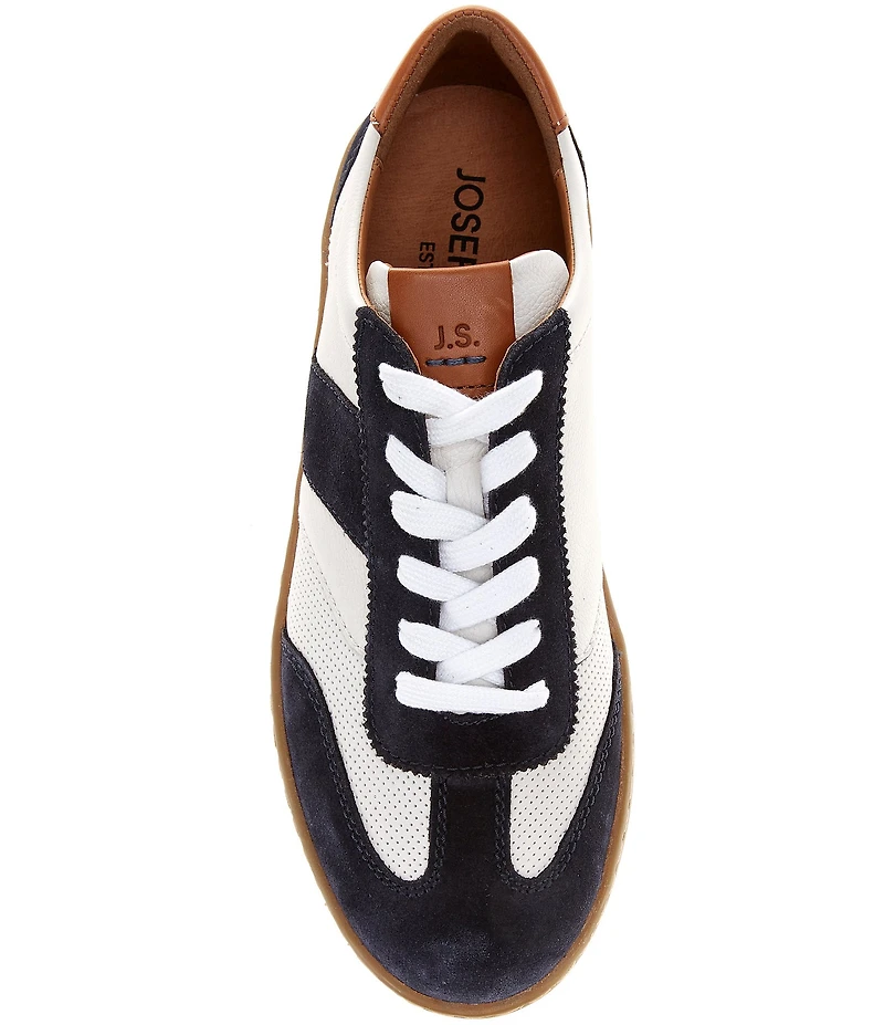 Josef Seibel Men's Lio 05 Retro Suede Sneakers