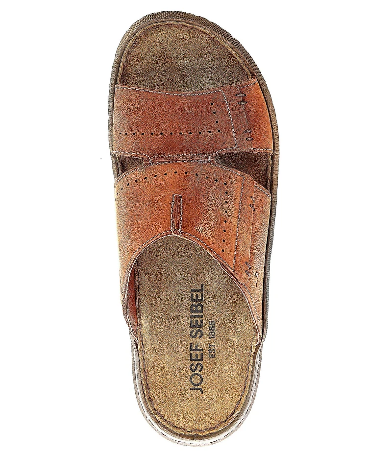 Josef Seibel Men's Logan Leather 21 Slides