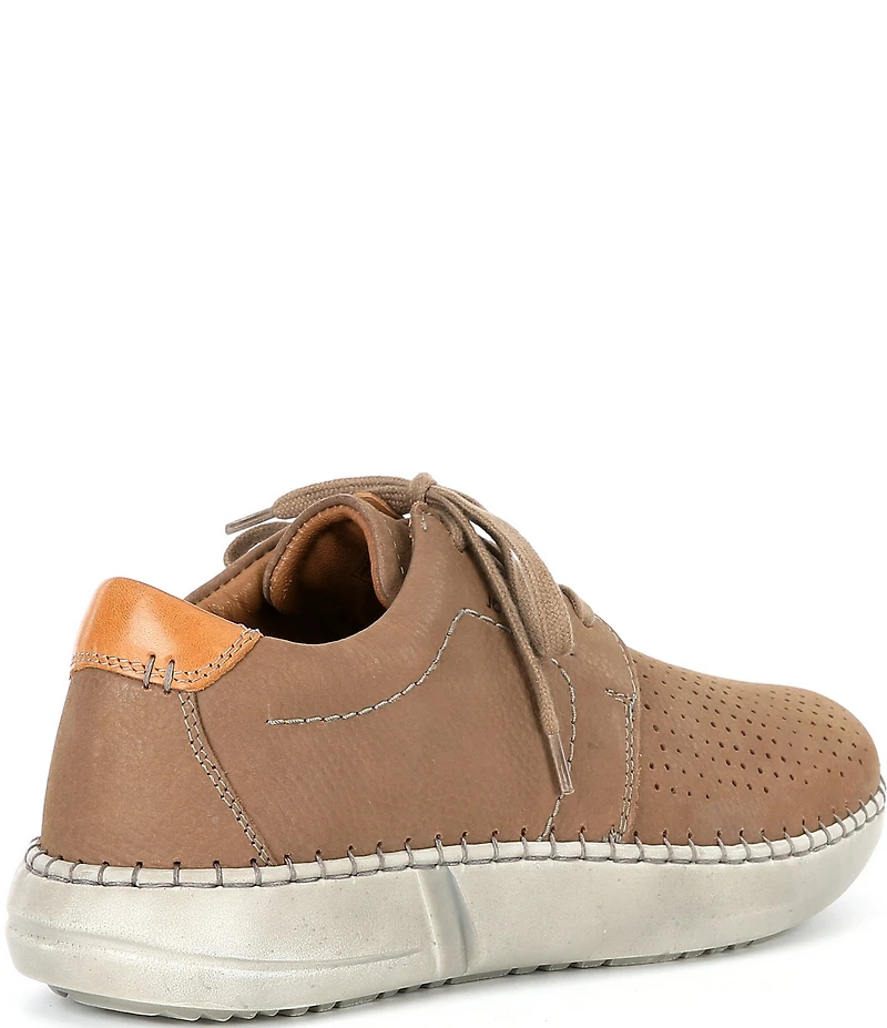 Josef Seibel Men's Louis 06 Perforated Leather Lace Up Oxfords