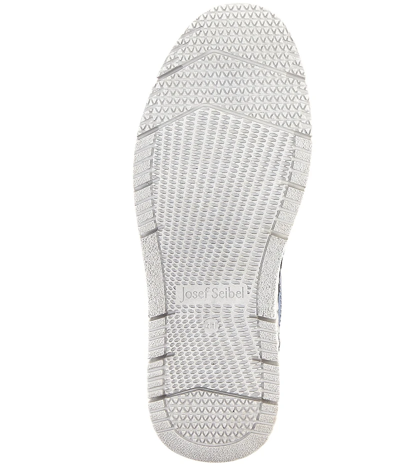 Josef Seibel Men's Ruben 27 Perforated Leather Slip On Sneakers