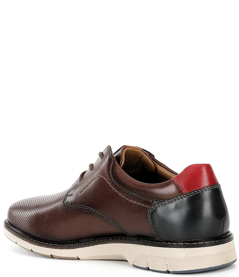 Josef Seibel Men's Stuart 02 Perforated Leather Lace Up Oxfords
