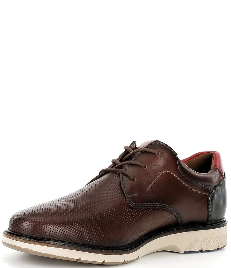 Josef Seibel Men's Stuart 02 Perforated Leather Lace Up Oxfords