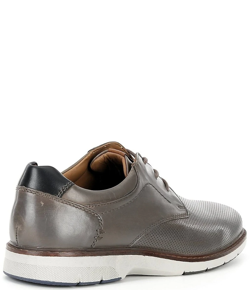 Josef Seibel Men's Stuart 02 Perforated Leather Lace Up Oxfords