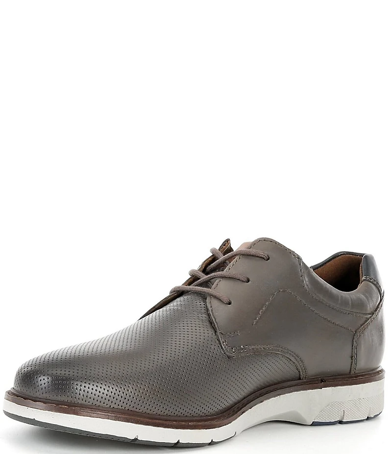 Josef Seibel Men's Stuart 02 Perforated Leather Lace Up Oxfords