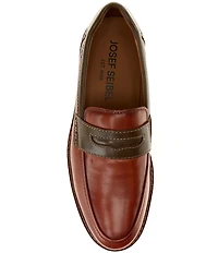 Josef Seibel Men's Stuart 08 Leather Penny Loafers