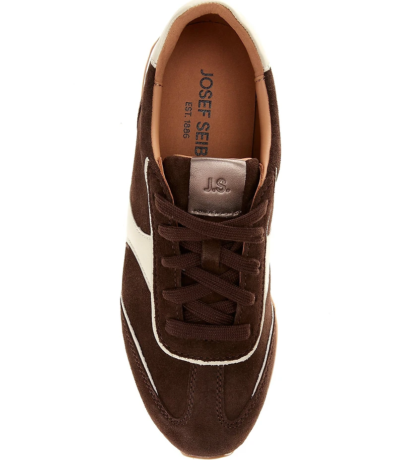 Josef Seibel Miley 01 Suede Lace Up Sneakers