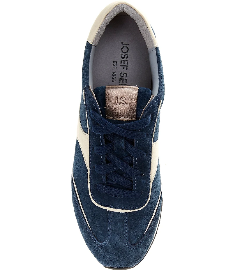Josef Seibel Miley 01 Suede Lace Up Sneakers