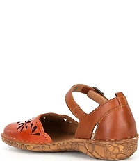 Josef Seibel Rosalie 04 Perforated Leather Mary Jane Flats