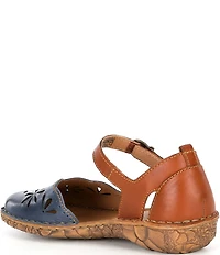 Josef Seibel Rosalie 04 Perforated Leather Mary Jane Flats